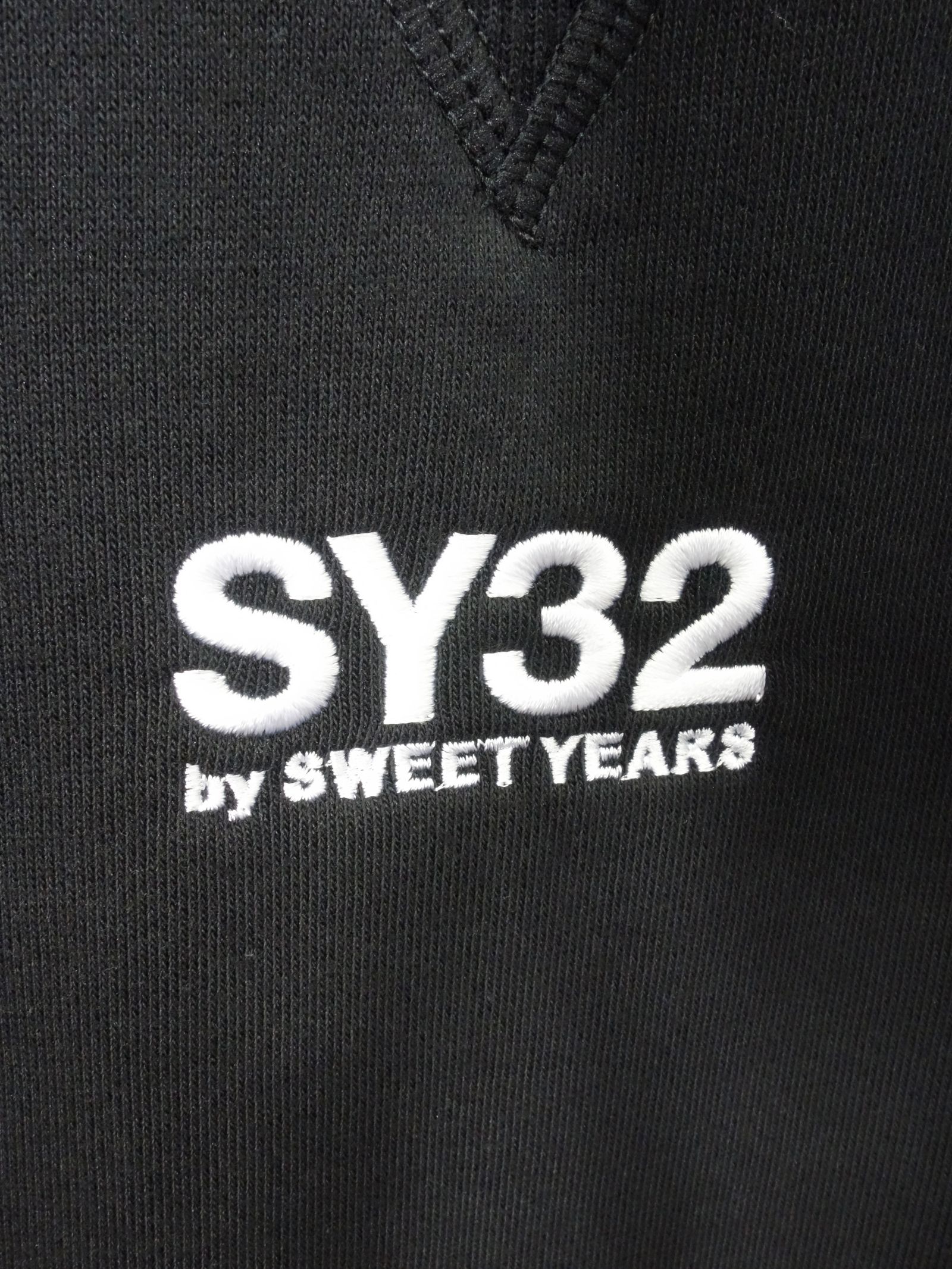 SY32 bysweetyears／BOXロゴスウェットメンズ