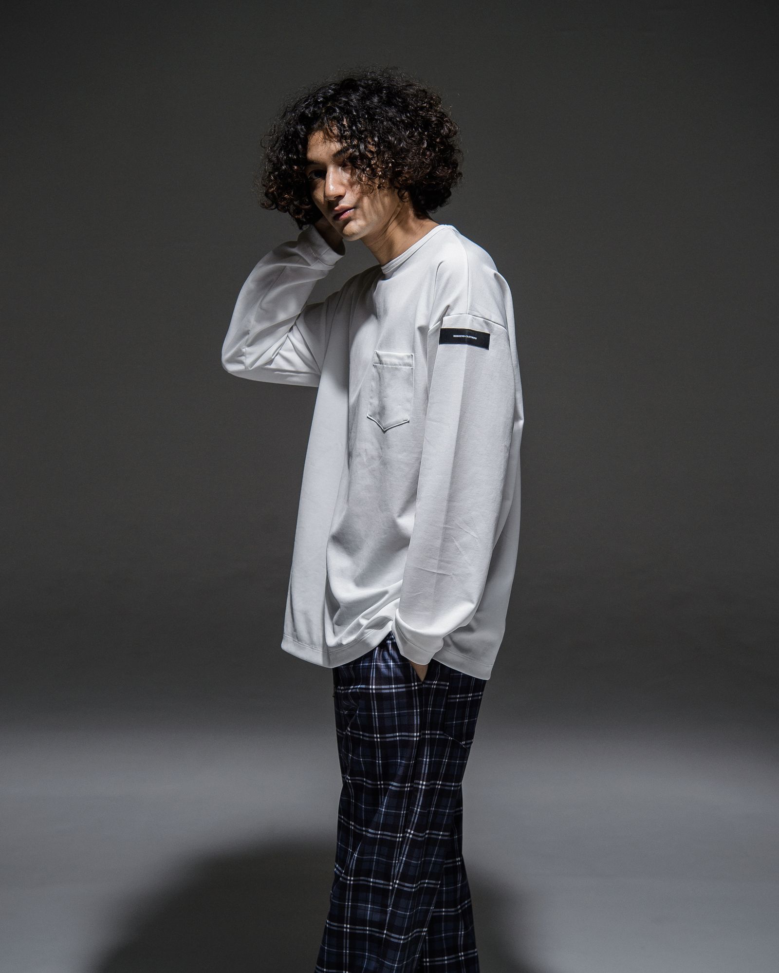 DOUBLE LOOSE POCKET LONG TEE / RC21-T-003 / ロングスリーブTシャツ