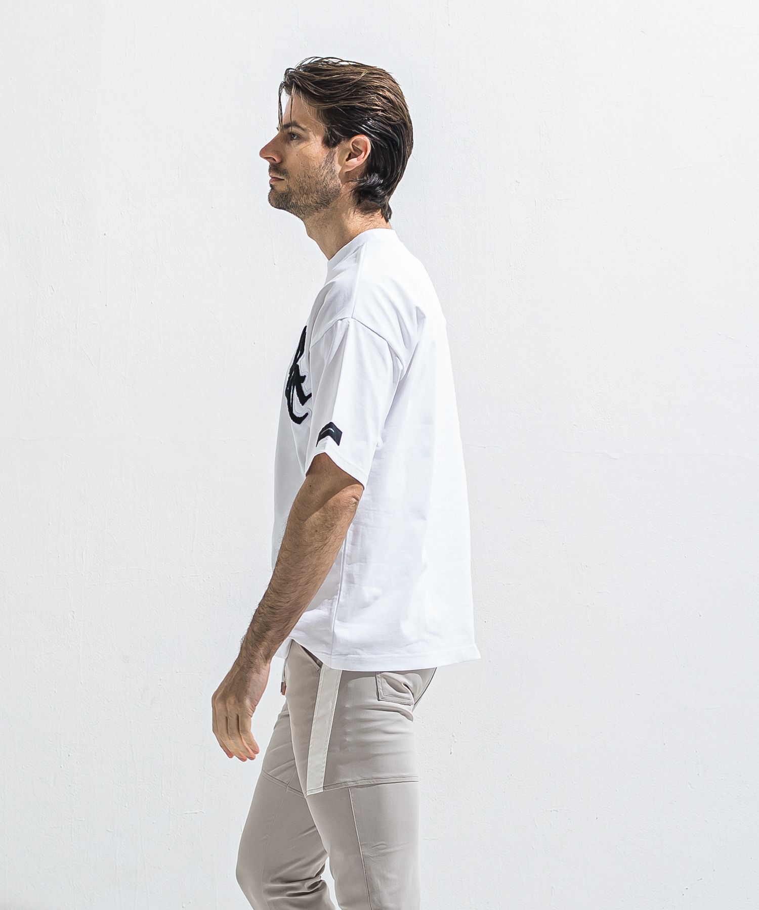 RC OVER TEE / RC40-T-006 / RCワッペンビッグTシャツ / ホワイト (5月中旬入荷予定)