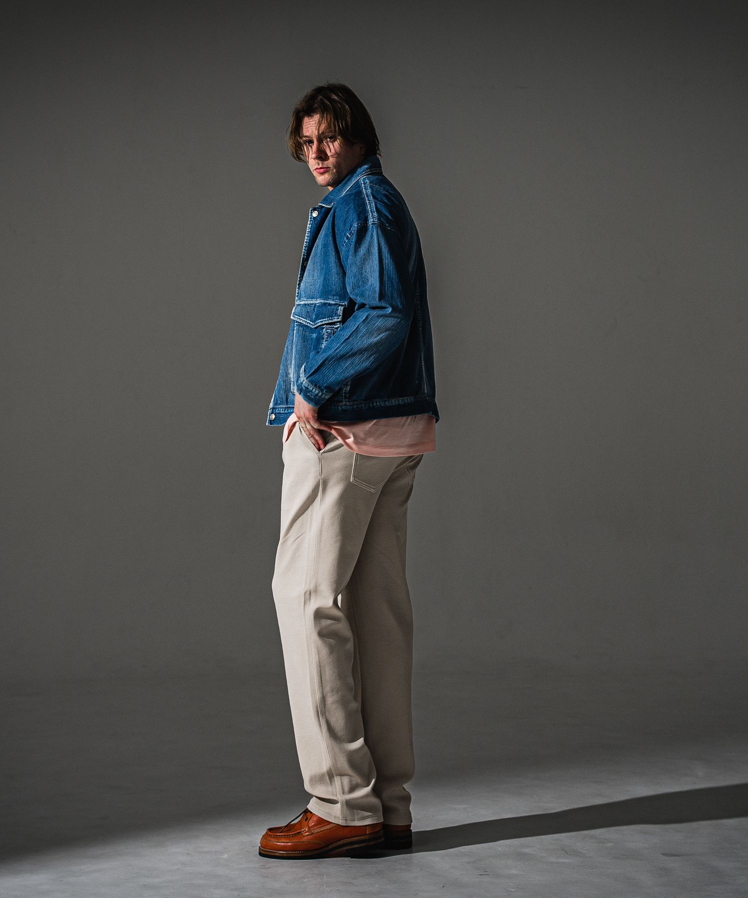 LDENIM AG FLIGHT JACKET / RC41-JK-001 / デニムフライトジャケット / ダークインディゴ (8月中旬入荷予定)