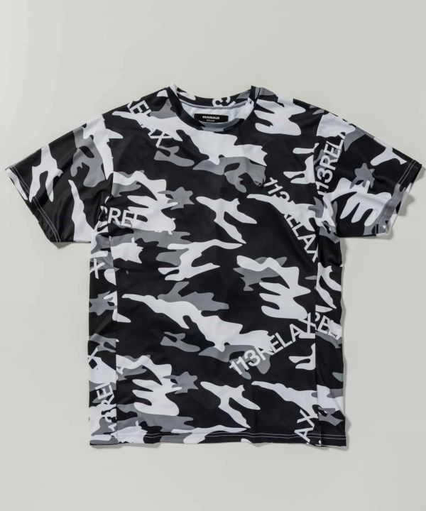 カモ柄ラッシュガードTシャツ / ust-23032