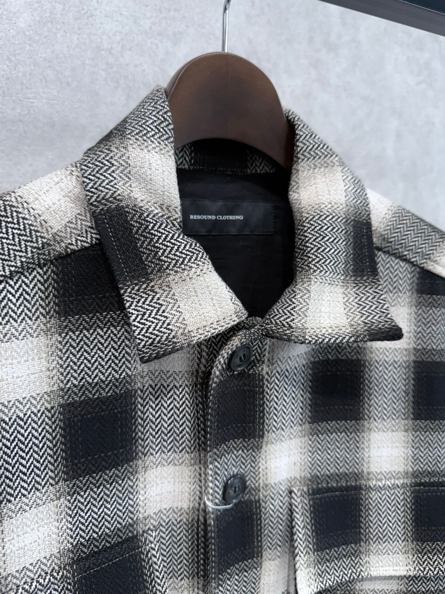 CPO SHIRTS JK / RC37-JK-004 / CPOチェックシャツジャケット / ブラックチェック