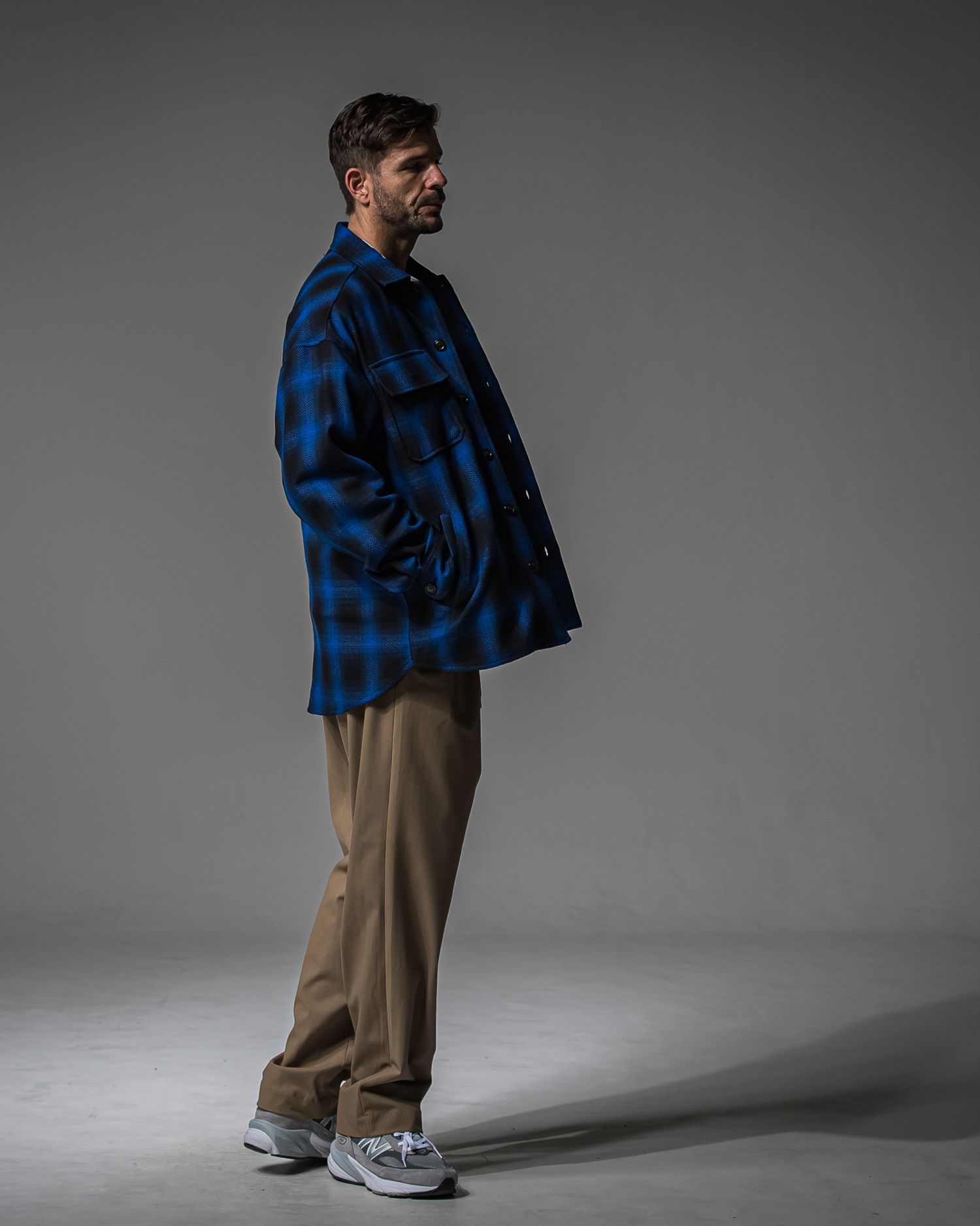 CPO SHIRTS JK / RC37-JK-004 / CPOチェックシャツジャケット / ブルーチェック (9月中旬入荷予定)