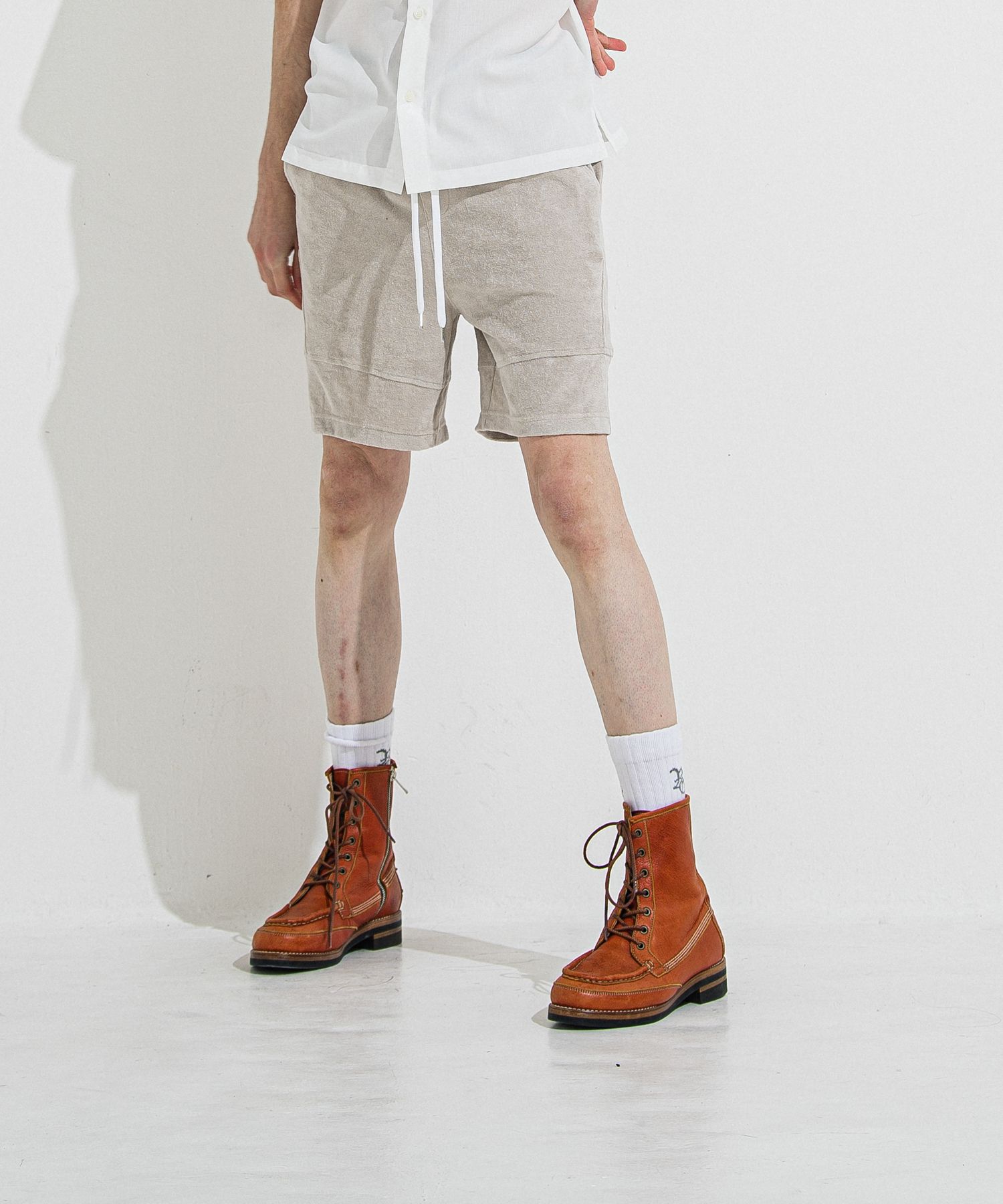 TYLER PILE SHORTS / RC36-HP-001 / パイルラインショーツ / グレージュ