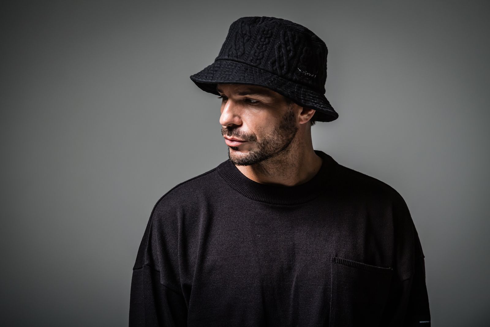ROPE SWEAT BUCKET HAT / RC30-CAP-003 / バケットハット / ブラック