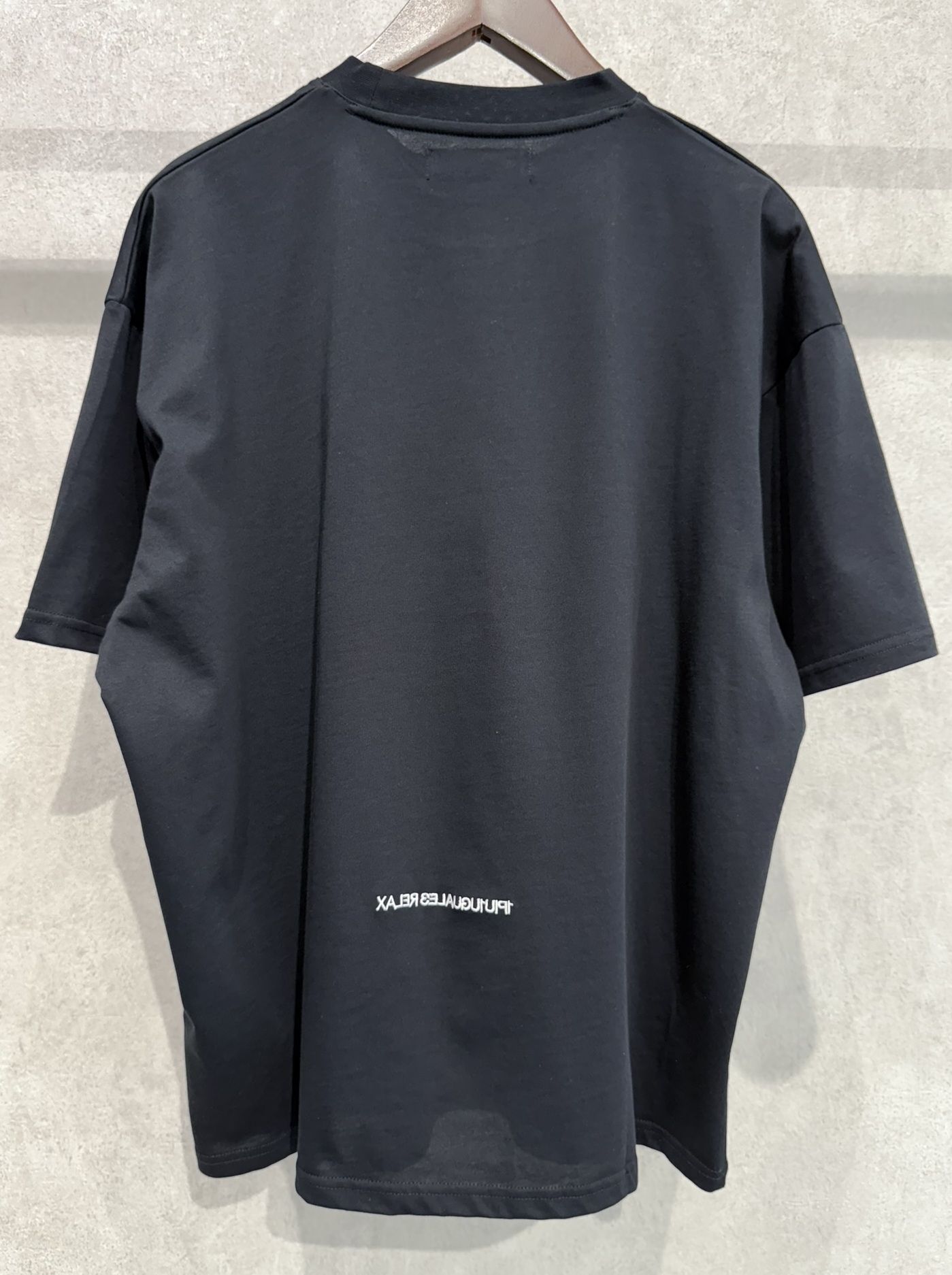 シンプルロゴ半袖Tシャツ / ust-25058 / ブラック