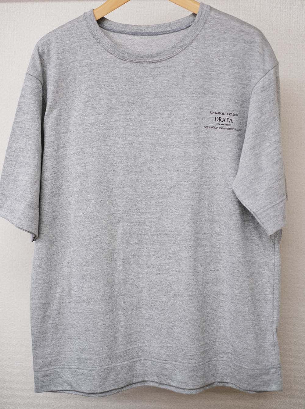 VINTAGE CREW T / OR1-T-003 / プリントTシャツ / グレー (1月中旬入荷予定)