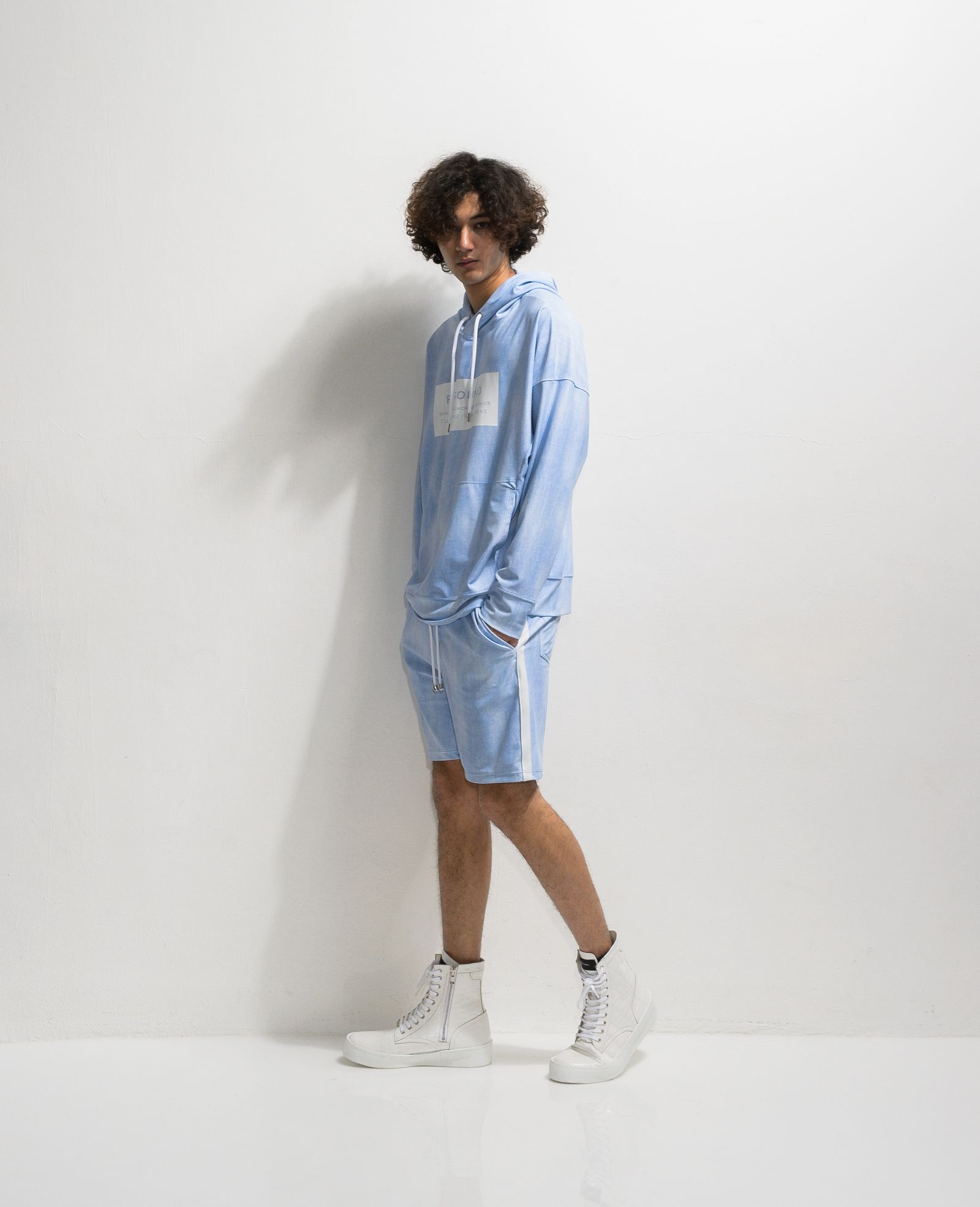 【※期間限定販売※】 DENIM RUSH LOOSE HOODIE / RC20-C-001 / ラッシュガード パーカー