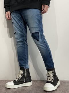 MICK DENIM JERSEY / RC38-ST-020 / デニムジャージテーパードパンツ / インディゴユーズド (12月上旬入荷予定)