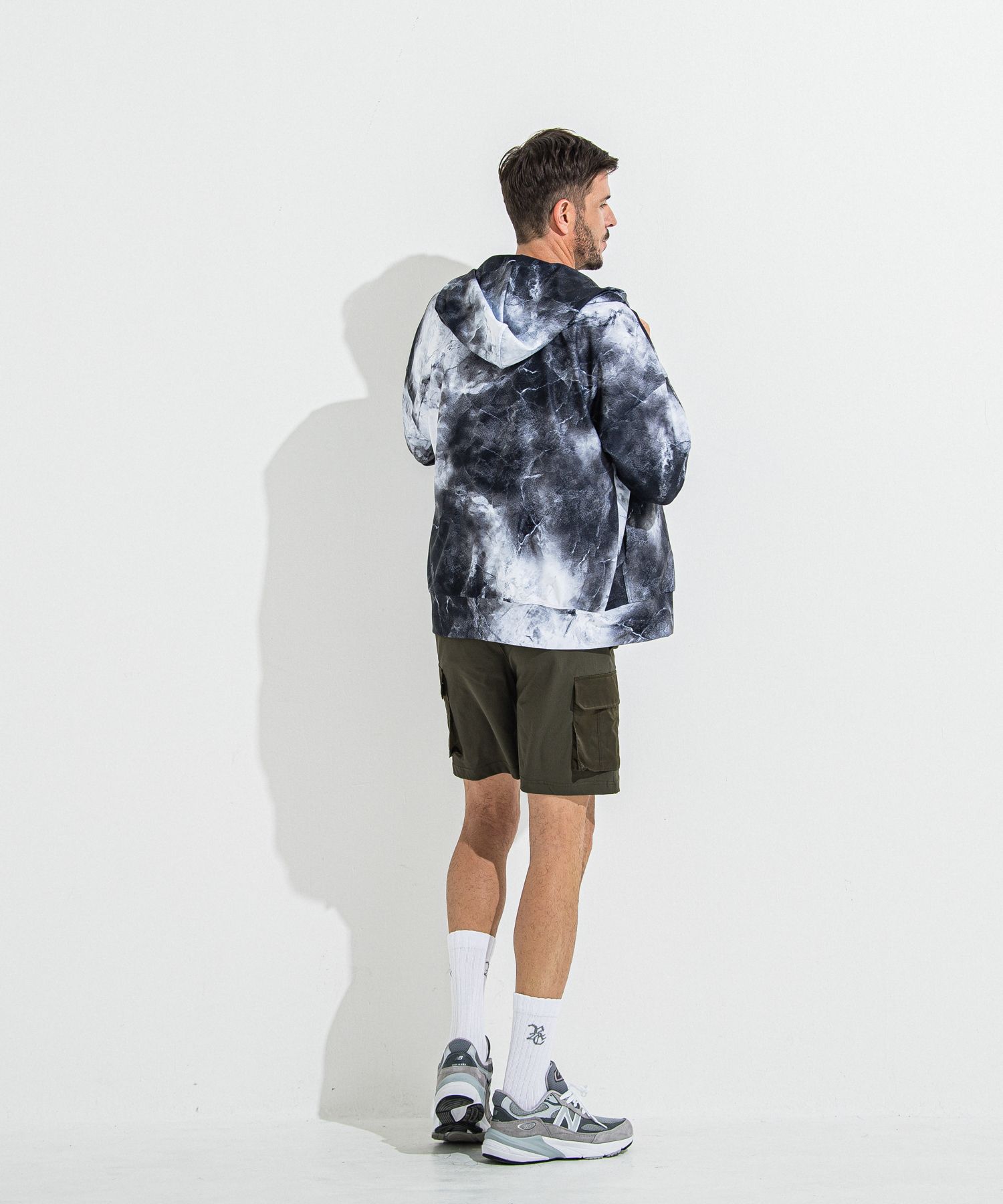 DARRELL CARGO SHORTS / RC36-HP-005 / ナイロンカーゴショーツ / カーキ