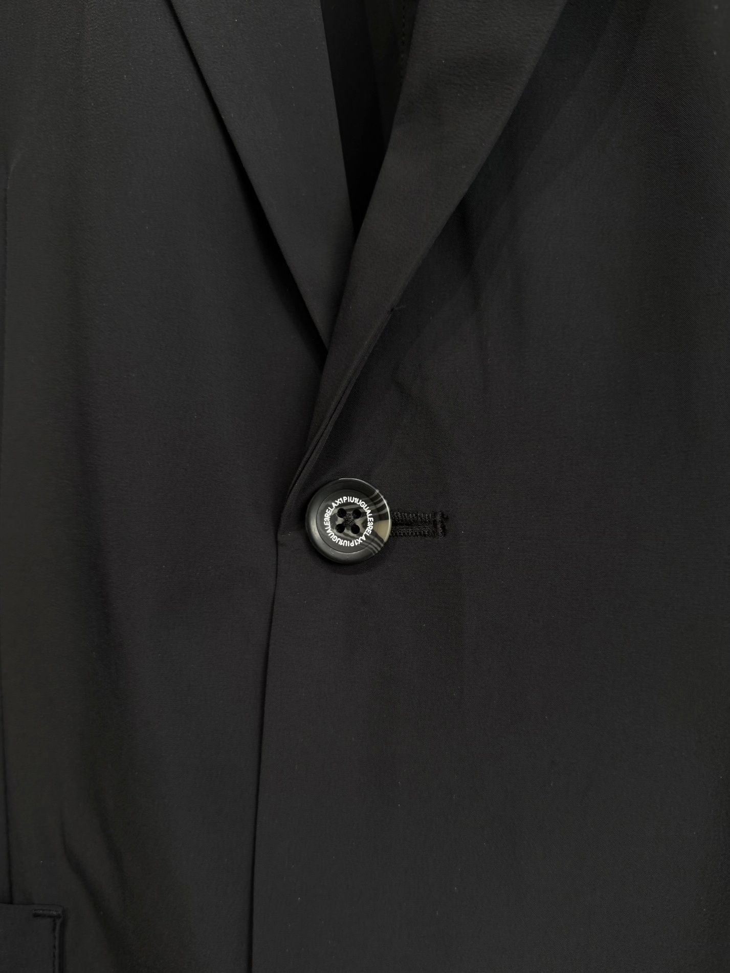 ストレッチナイロンセットアップ / uso-26062,usb-26062 / ブラック(無地)