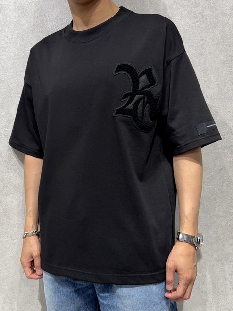 RC OVER TEE / RC40-T-006 / RCワッペンビッグTシャツ / ブラック×ブラック