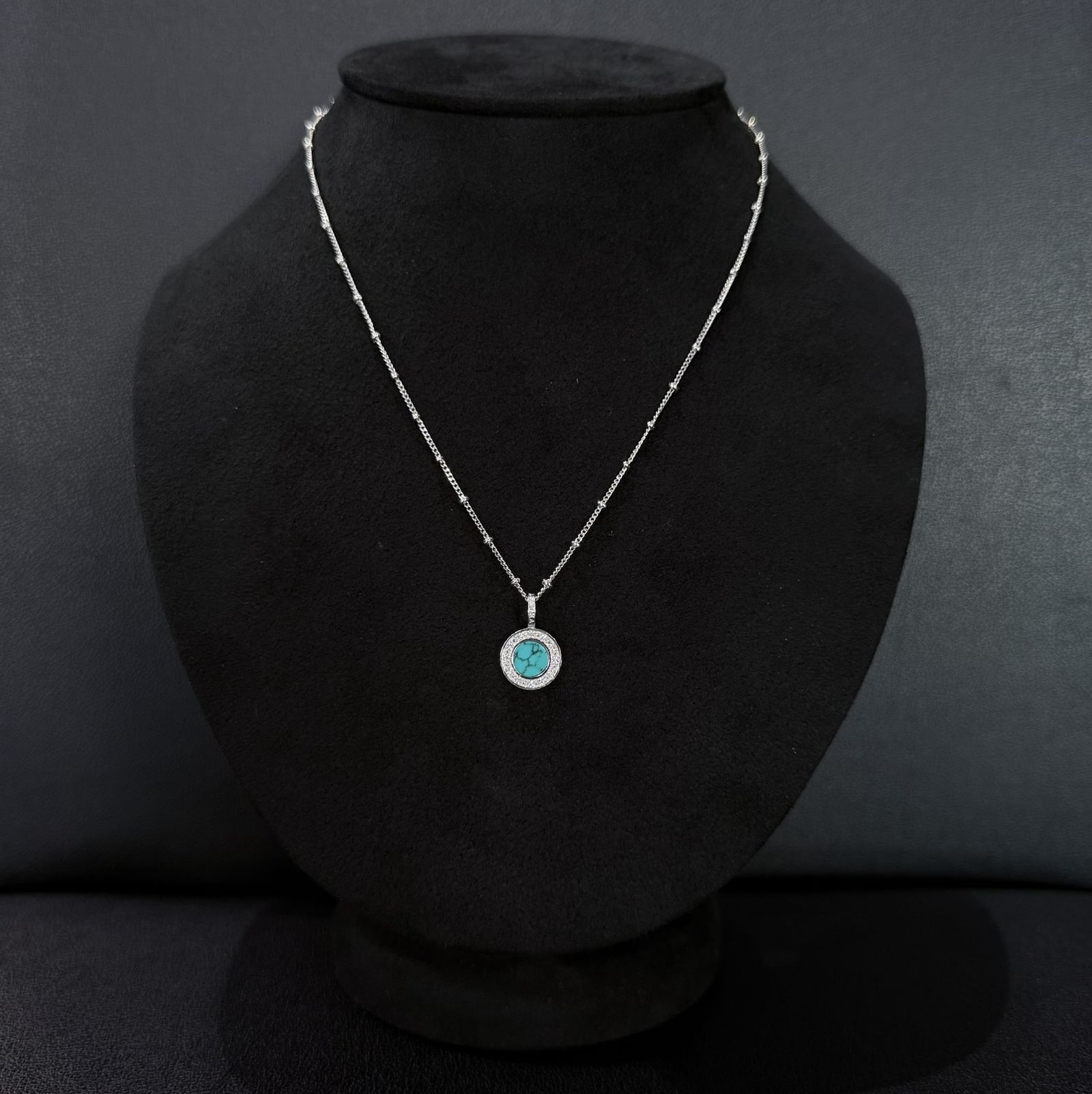 エタニティラウンドペンダント / VLP104W-TQ / ネックレス