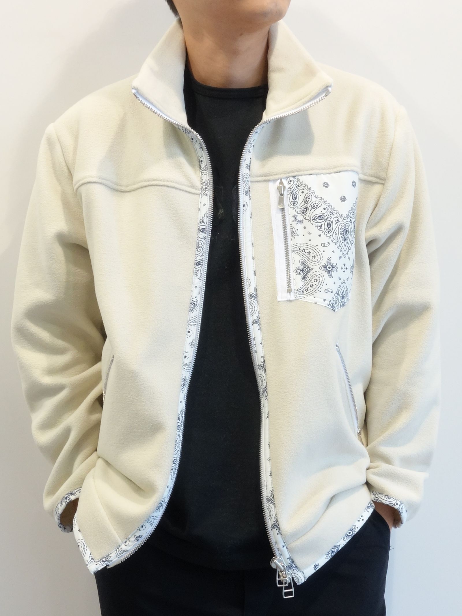 BOA FARM JACKET / RC25-JK-005 / バンダナボアジャケット / オフホワイト