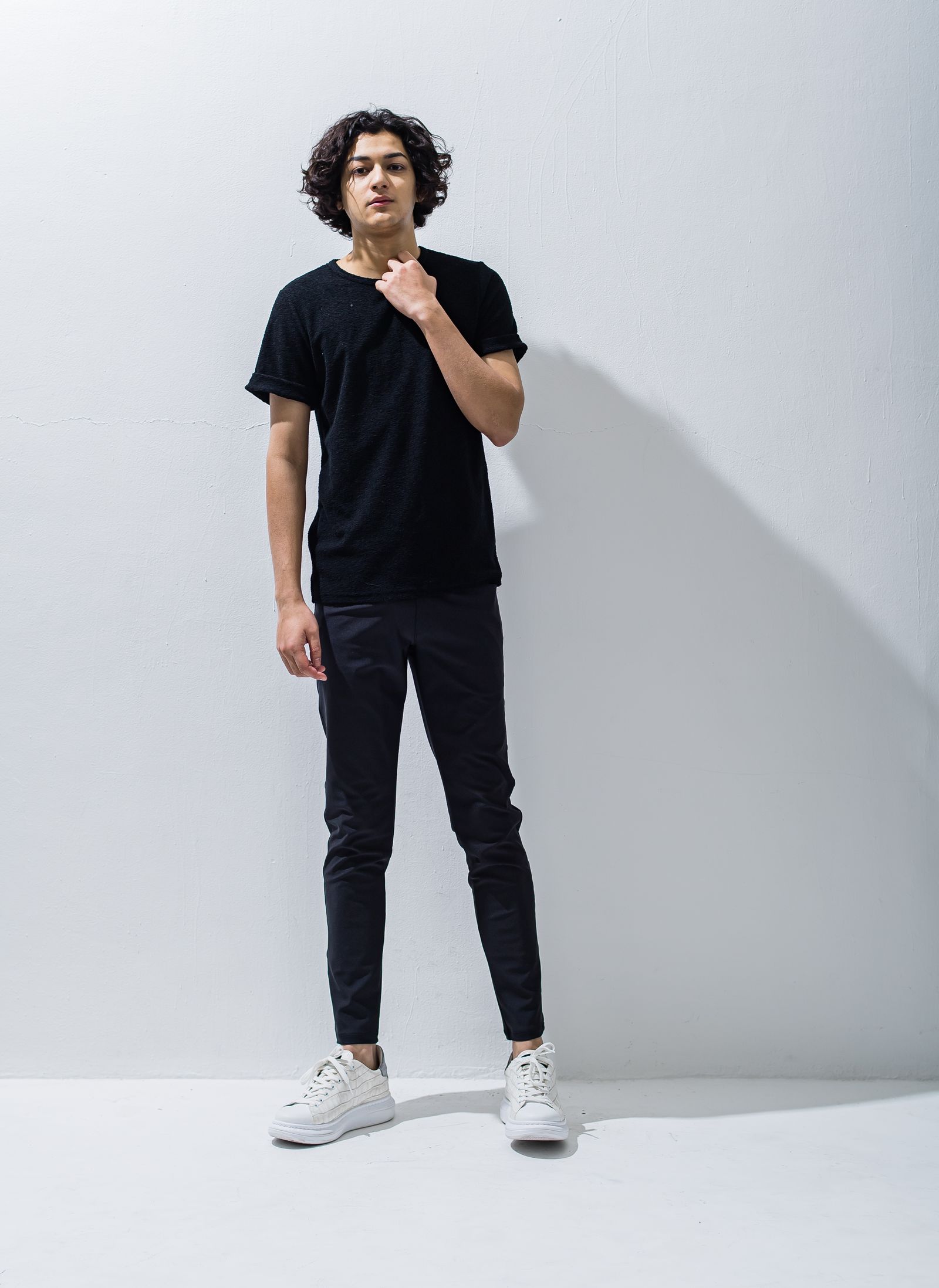 JAMES EASY PANTS / RC28-ST-034 / 5ポケットイージーパンツ / ブラック