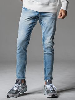 MICK DENIM JERSEY / RC37-ST-020 / デニムジャージテーパードパンツ / ライトインディゴ (9月上旬入荷予定)