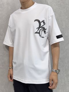 RC RUSH OVER T / RC40-T-009 / RCロゴラッシュガードビッグTシャツ / ホワイト×ブラック