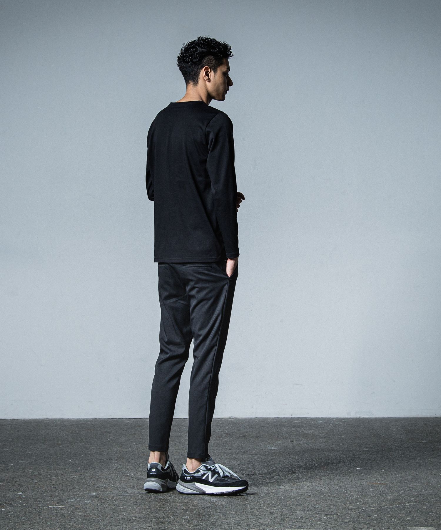PAT TIGHT EASY PANTS / RC33-ST-037BN / イージーパンツ / ブラック