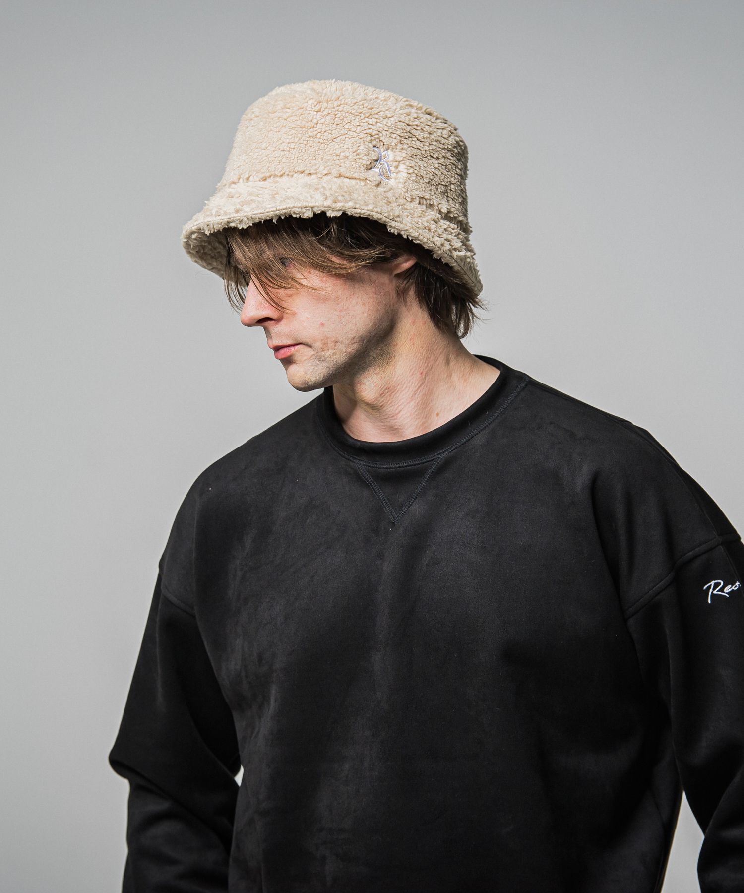 BOA BUCKET HAT / RC38-CAP-002 / ボアバケットハット / ベージュ (12月上旬入荷予定)