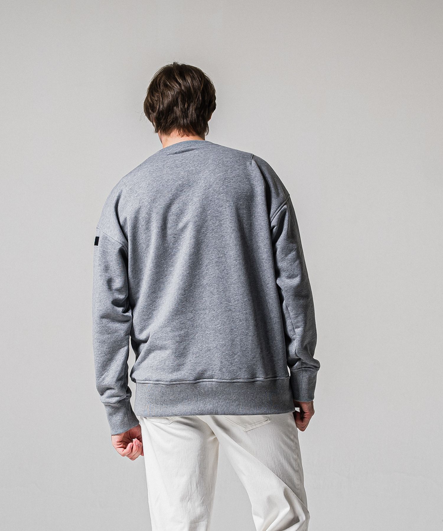 HF URAKE COLLEGE DROP TRAINER / RC39-C-002 / 高機能スウェットトレーナー / グレー (1月中旬入荷予定)