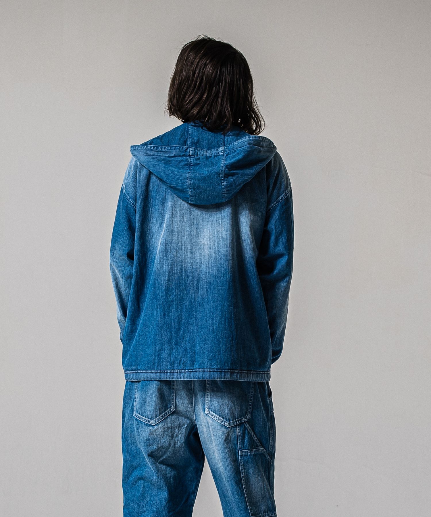 COACH HOODIE / RC39-JK-005 / コーチパーカー / インディゴ (2月中旬入荷予定)