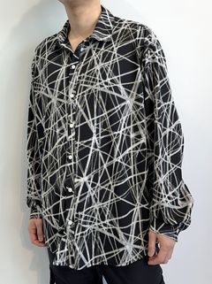 JACK SHIRTS / RC28-SH-001 / オーバーサイズシャツ / ブラック×ホワイト