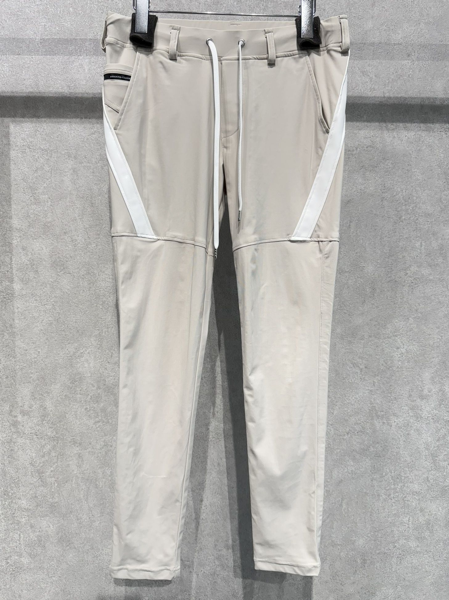 TYLER NYLON PANTS / RC36-ST-026 / レザーラインナイロンパンツ / グレージュ