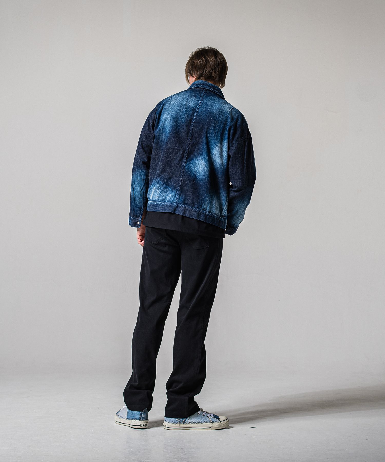 LDENIM AG FLIGHT JACKET / RC39-JK-003 / デニムフライトジャケット / インディゴユーズド (3月中旬入荷予定)