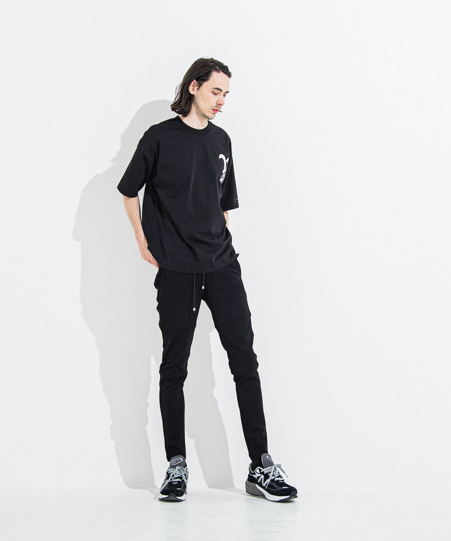 RC OVER TEE / RC36-T-006 / RCロゴビッグTシャツ / ブラック×ホワイト
