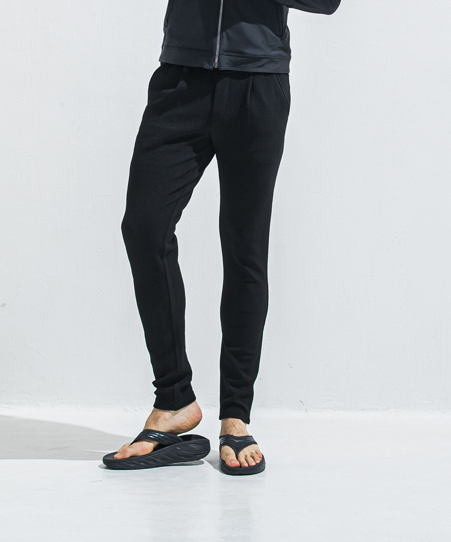 CHRIS EASY TUCK PANTS / RC40-ST-016T / イージータックパンツ / ブリスターブラック (4月中旬入荷予定)