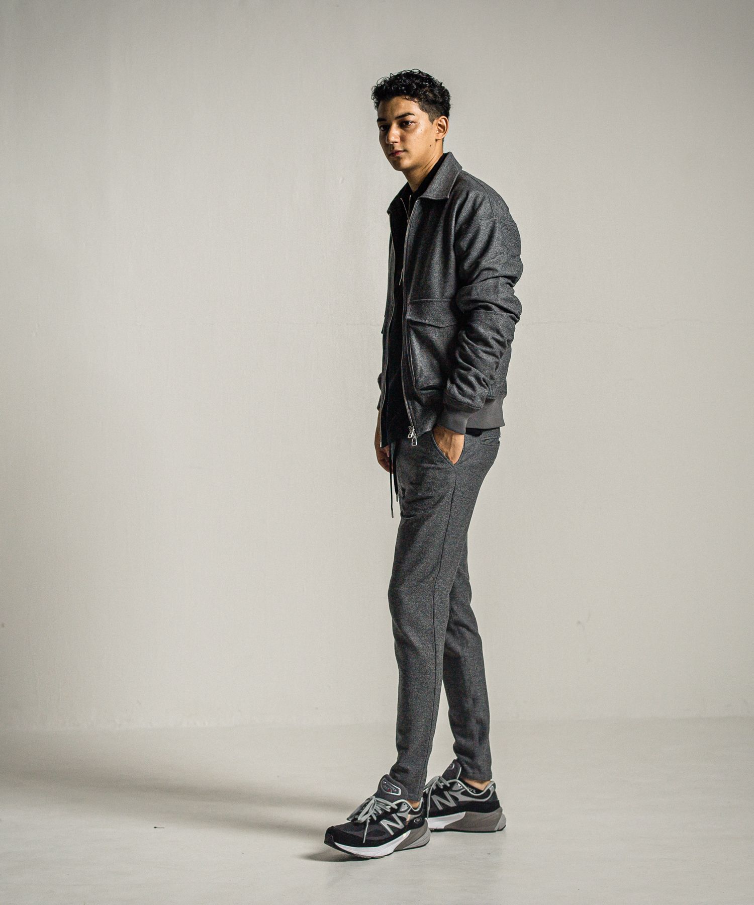 PAT TIGHT EASY PANTS / RC34-ST-037 / イージーパンツ / グレー