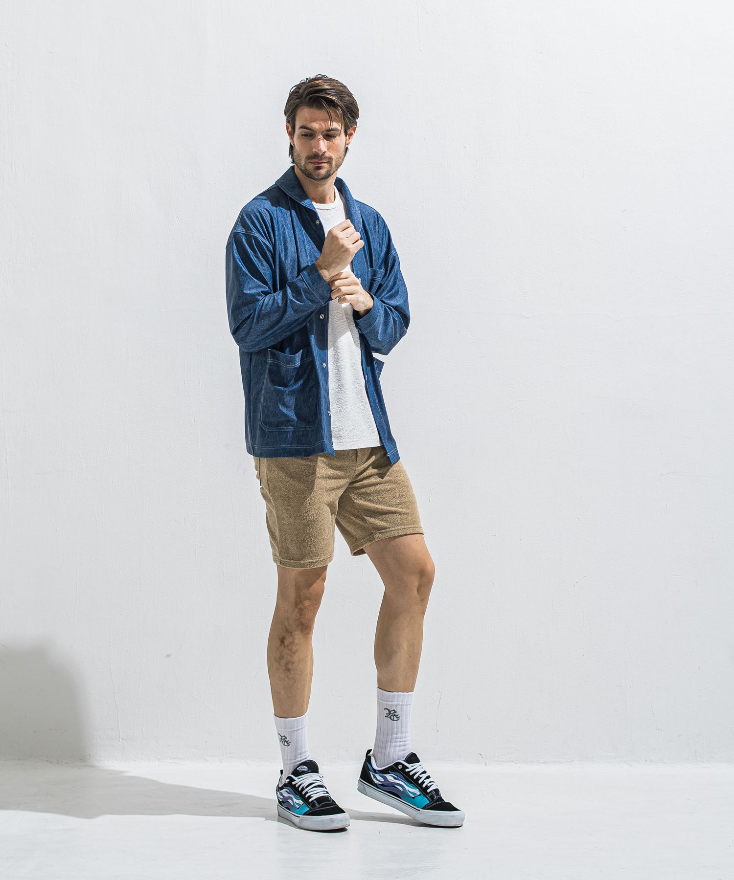 VINTAGE PILE SHORTS / RC40-HP-001 / パイルショーツ / ベージュ (5月中旬入荷予定)