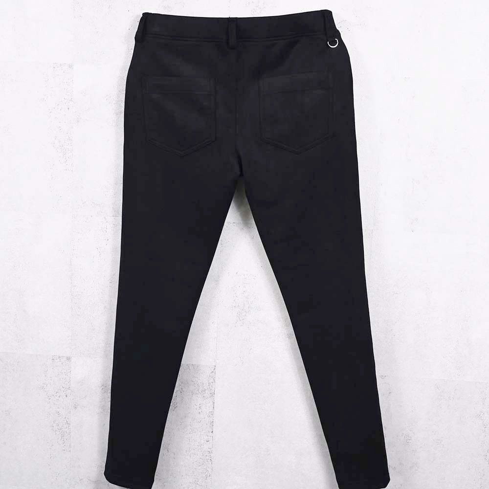 CHRIS EASY SUEDE TUCK  PANTS / RC38-ST-016T / スエードイージータックパンツ / ブラック (1月上旬入荷予定)