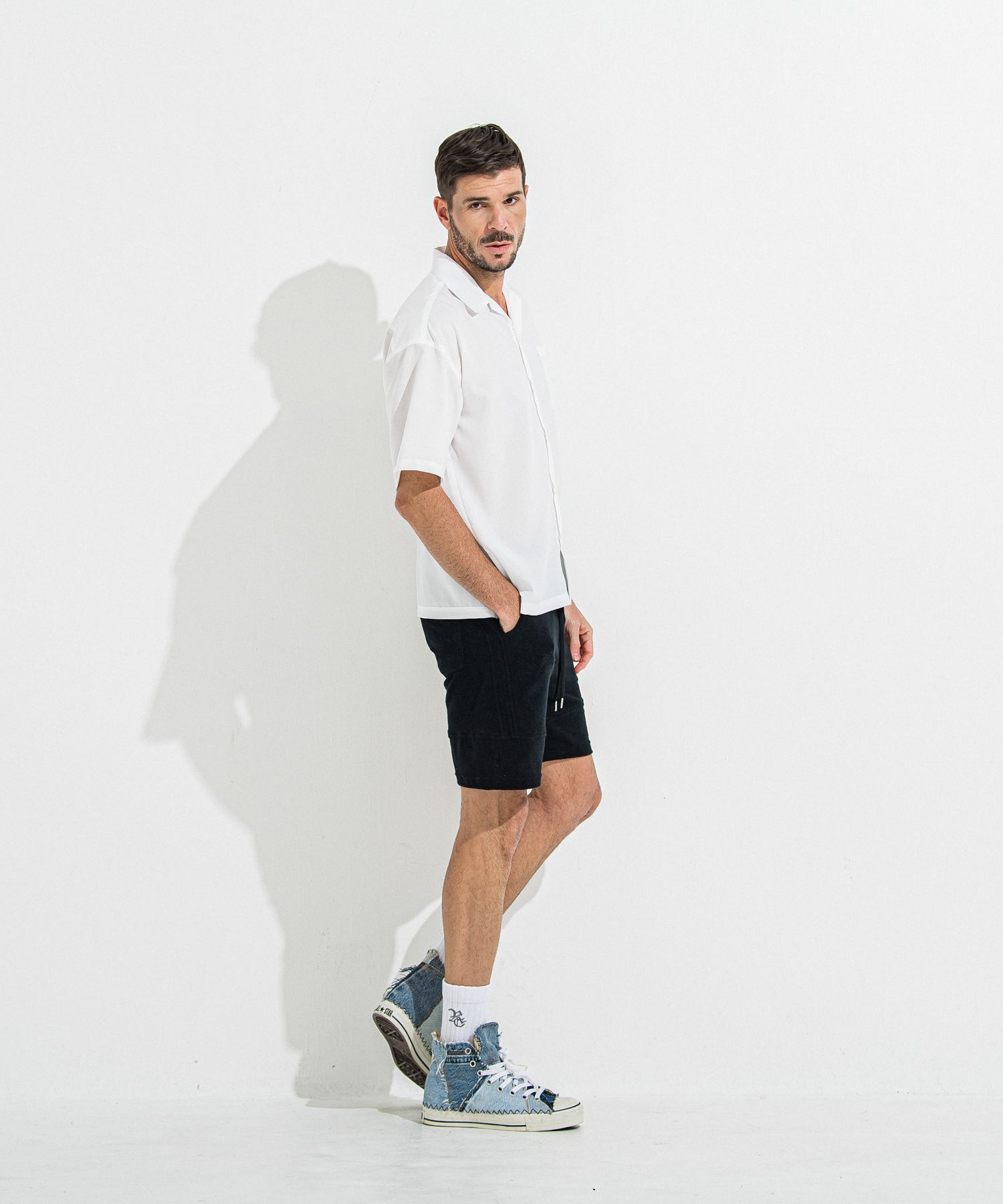 RESOUND CLOTHING - TYLER PILE SHORTS / RC36-HP-001 / パイル
