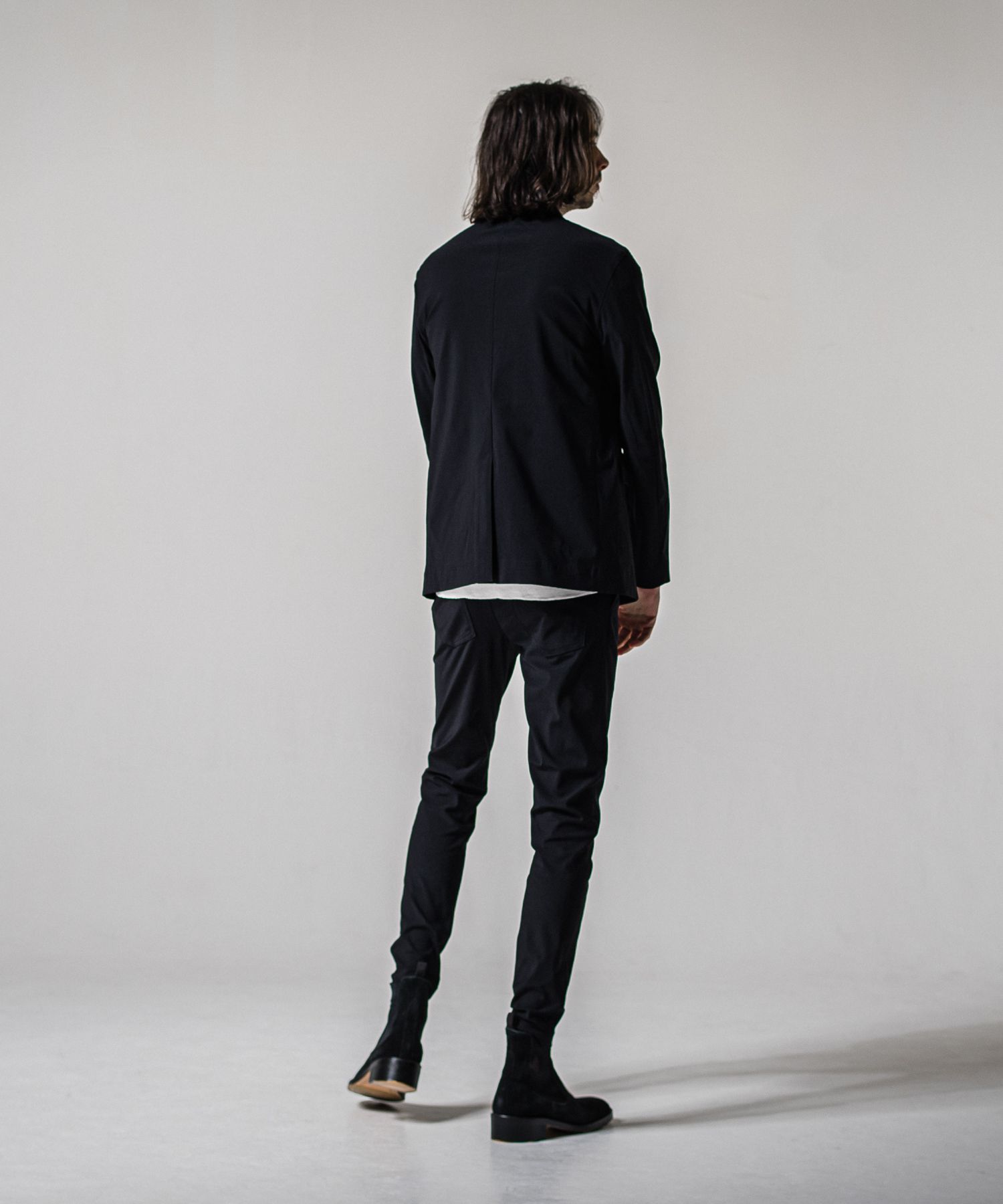 GARY LOOSE JACKET / RC39-JK-001 / ナイロンルーズテーラードジャケット / ナイロンブラック (2月下旬入荷予定)