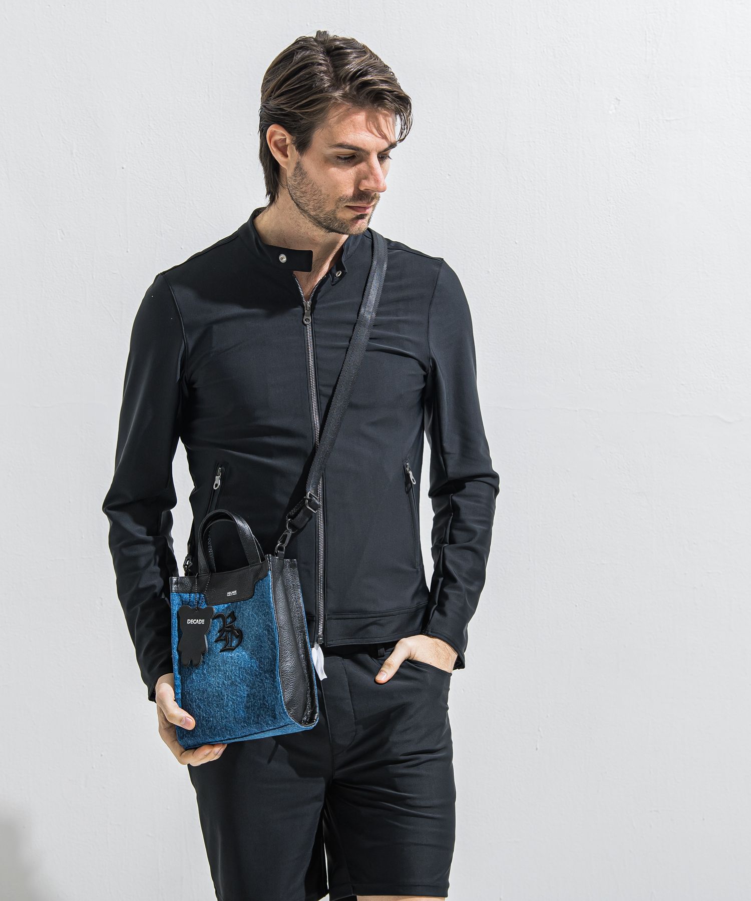 DENIM MINI TOTE BAG / RC40-BAG-001RD / デニムミニトートショルダーバッグ / デニム (5月中旬入荷予定)