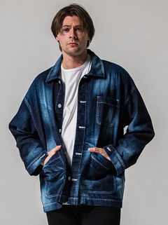 RC CAVER ALL / RC39-JK-004 / デニムカバーオール / ダークインディゴ (2月中旬入荷予定)