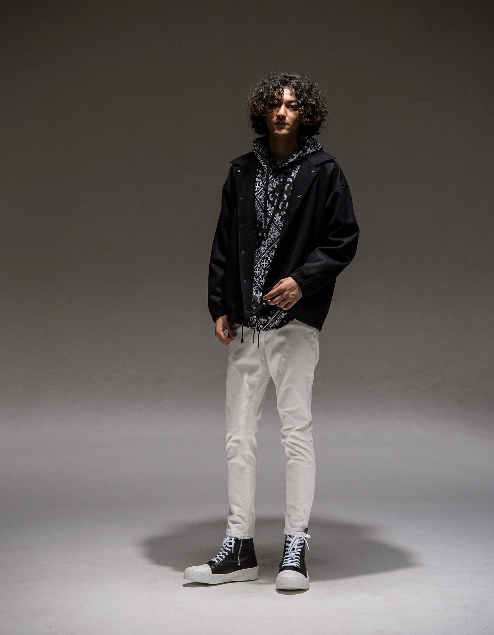 RESOUND CLOTHING - 【※期間限定販売※】 OVER WOOL COACH JACKET