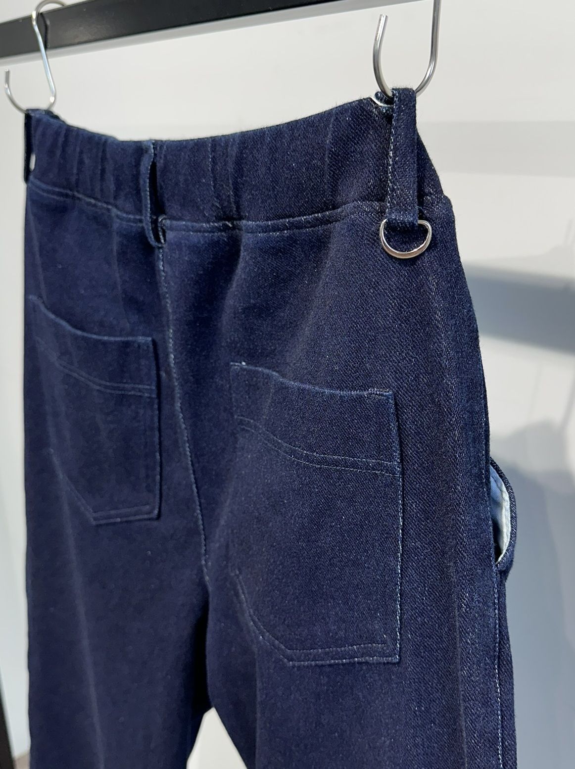 EX DENIM JERSEY WIDE PT / RC35-ST-016WTD / デニムジャージワイドパンツ / インディゴワンウォッシュ
