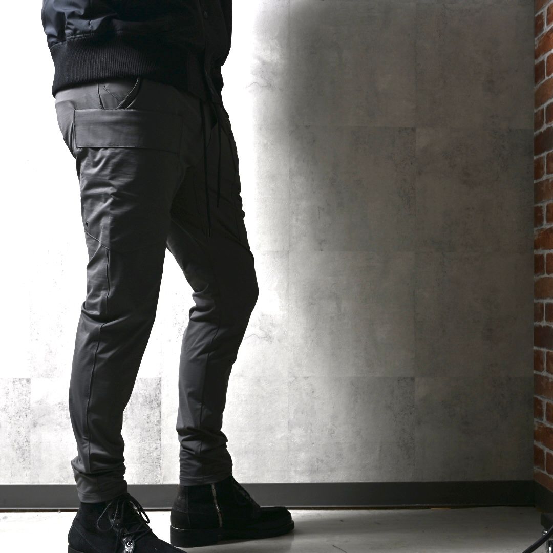 GR PT / DP1-ST-004 / ナイロンギアカーゴパンツ / チャコール (3月中旬入荷予定)