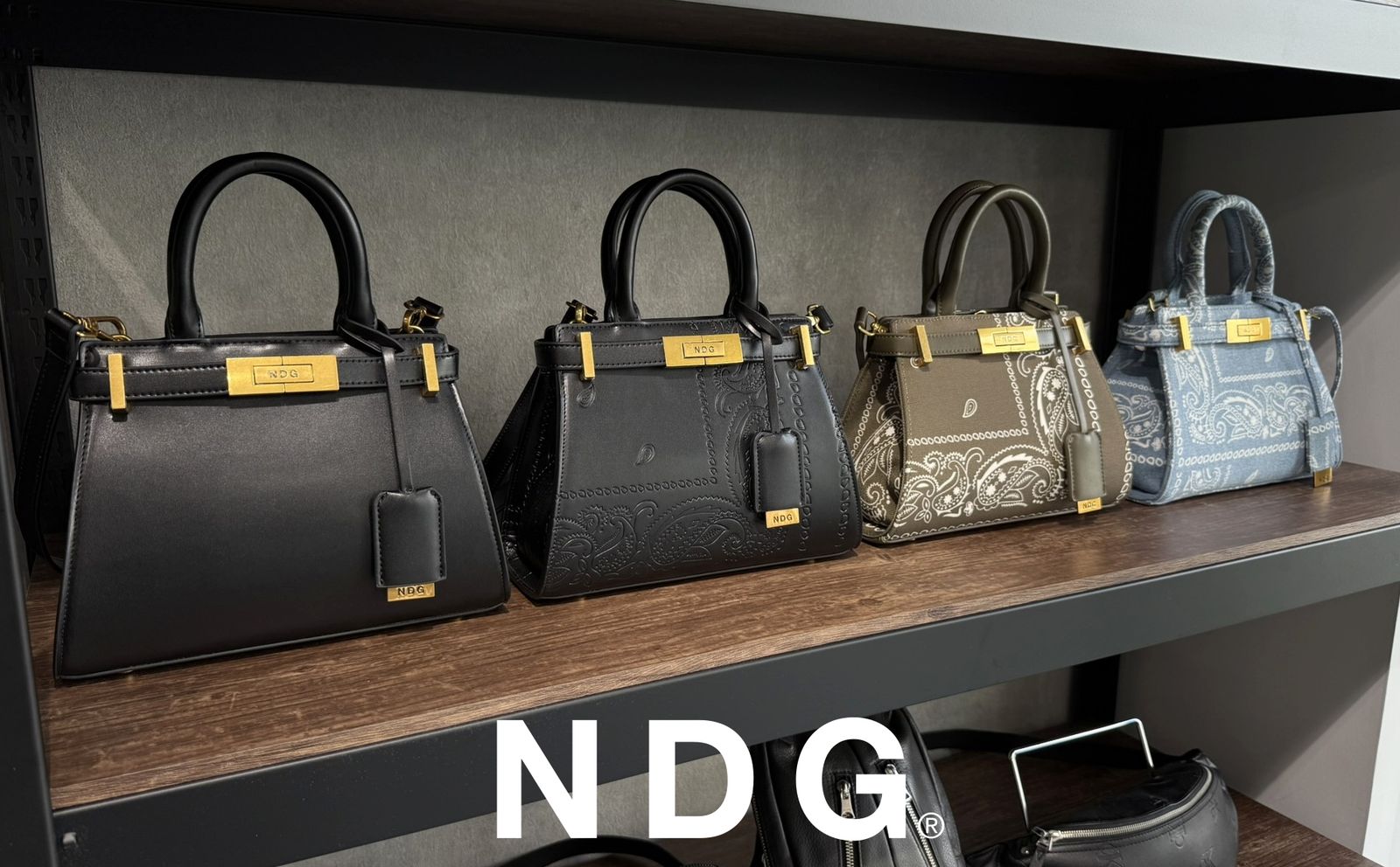仏パリ発、国内希少バッグブランド【NDG PARIS】