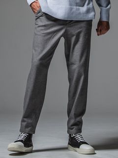 PAT WIDE EASY PANTS / RC30-ST-036 / ベルト付きテーパードワイドパンツ / 千鳥柄
