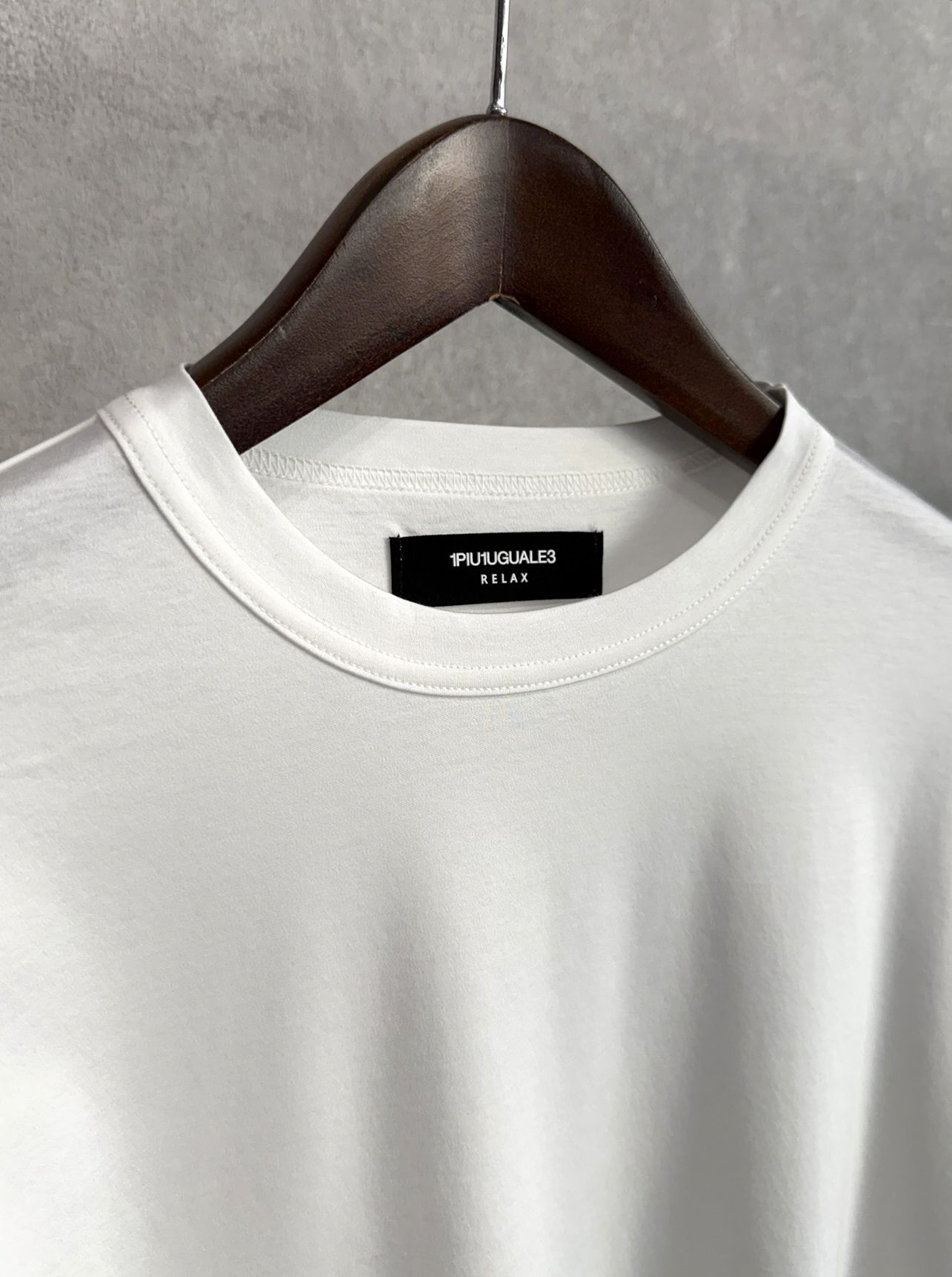 ダブルシルケットロールアップボックスTシャツ / ust-26070 / ホワイト