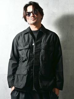 BDU PB JK / DP1-JK-003 / BDUミリタリージャケット / ブラック (2月中旬入荷予定)
