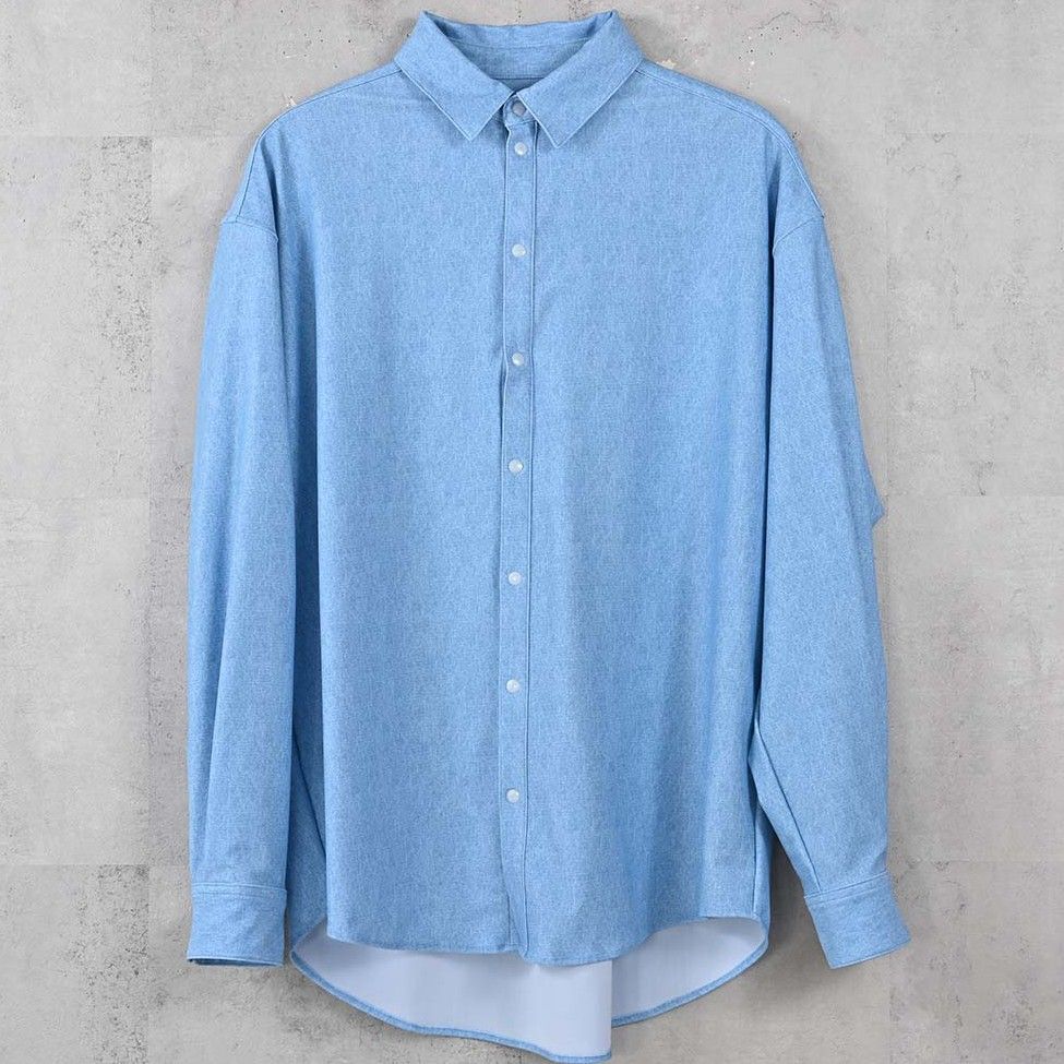 RUSH JACK SHIRTS / RC40-SH-001 / オーバーサイズラッシュガードシャツ / ライトインディゴ (5月中旬入荷予定)