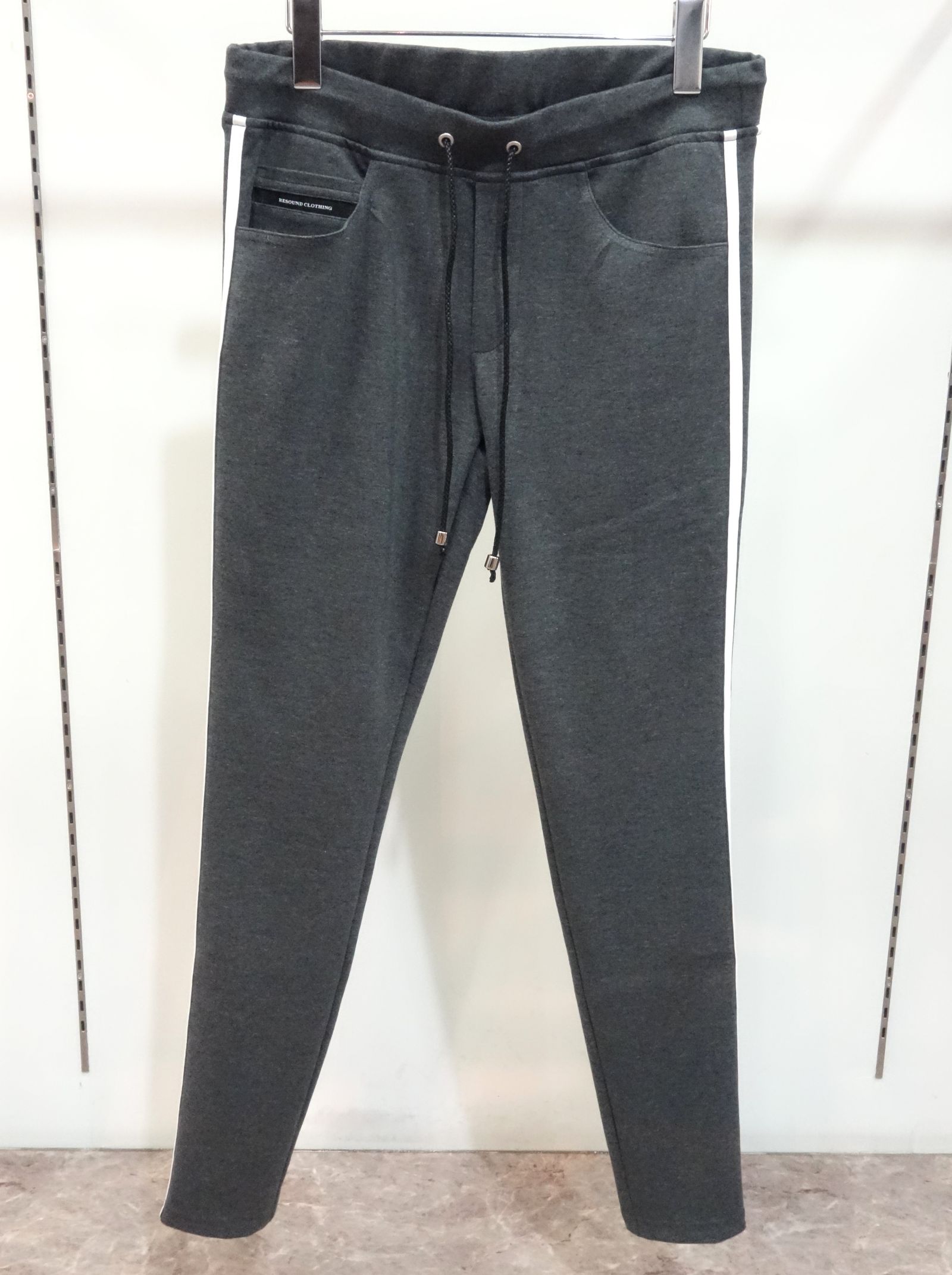 BLIND LINE PT / BASIC-ST-008 / ラインパンツ / チャコールグレー (1月上旬入荷予定)