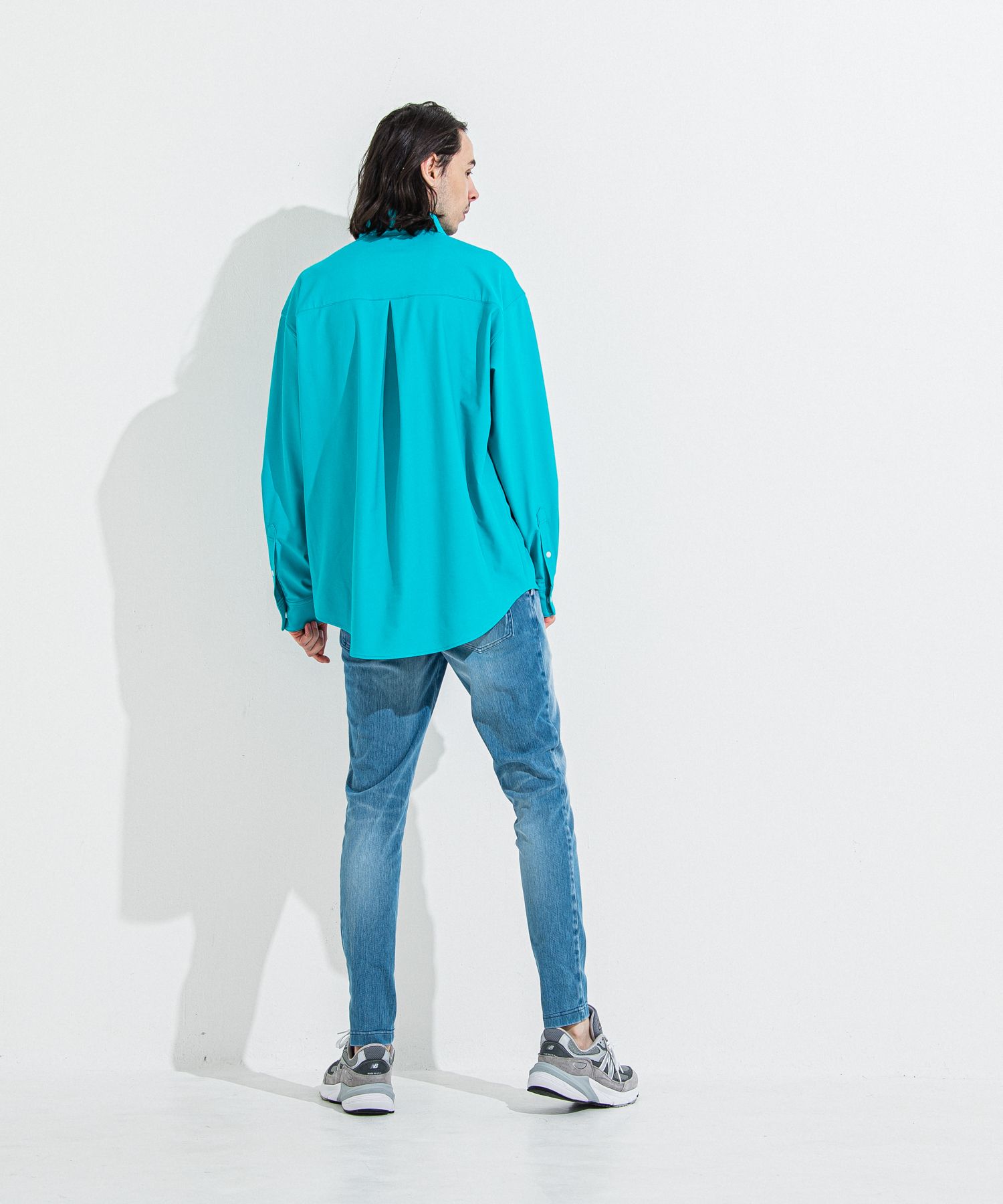 DENIM JERSEY CHRIS EASY TUCK PT / RC36-ST-016TD / ライトオンスデニムジャージイージータックパンツ / ライトインディゴ