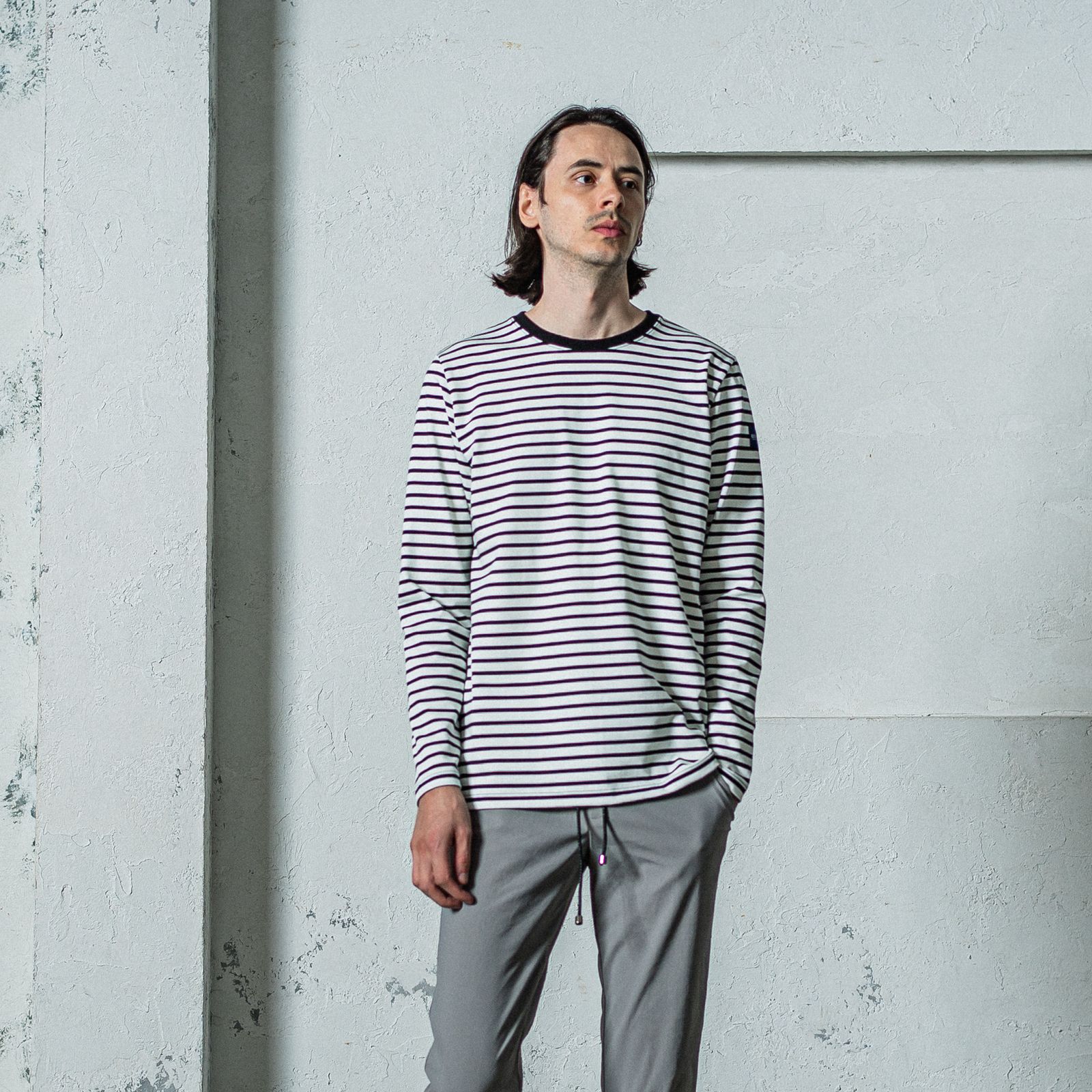 LONG SLEEVE TEE / RC35-T-008 / 長袖Tシャツ / ボーダー