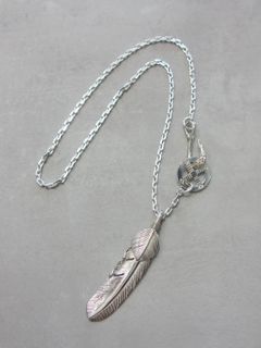 RESOUND CLOTHING×TADY CUSTOM FEATHER 3 / RC-BASIC-TADY-CUSTOM-3 / コラボフェザーネックレス