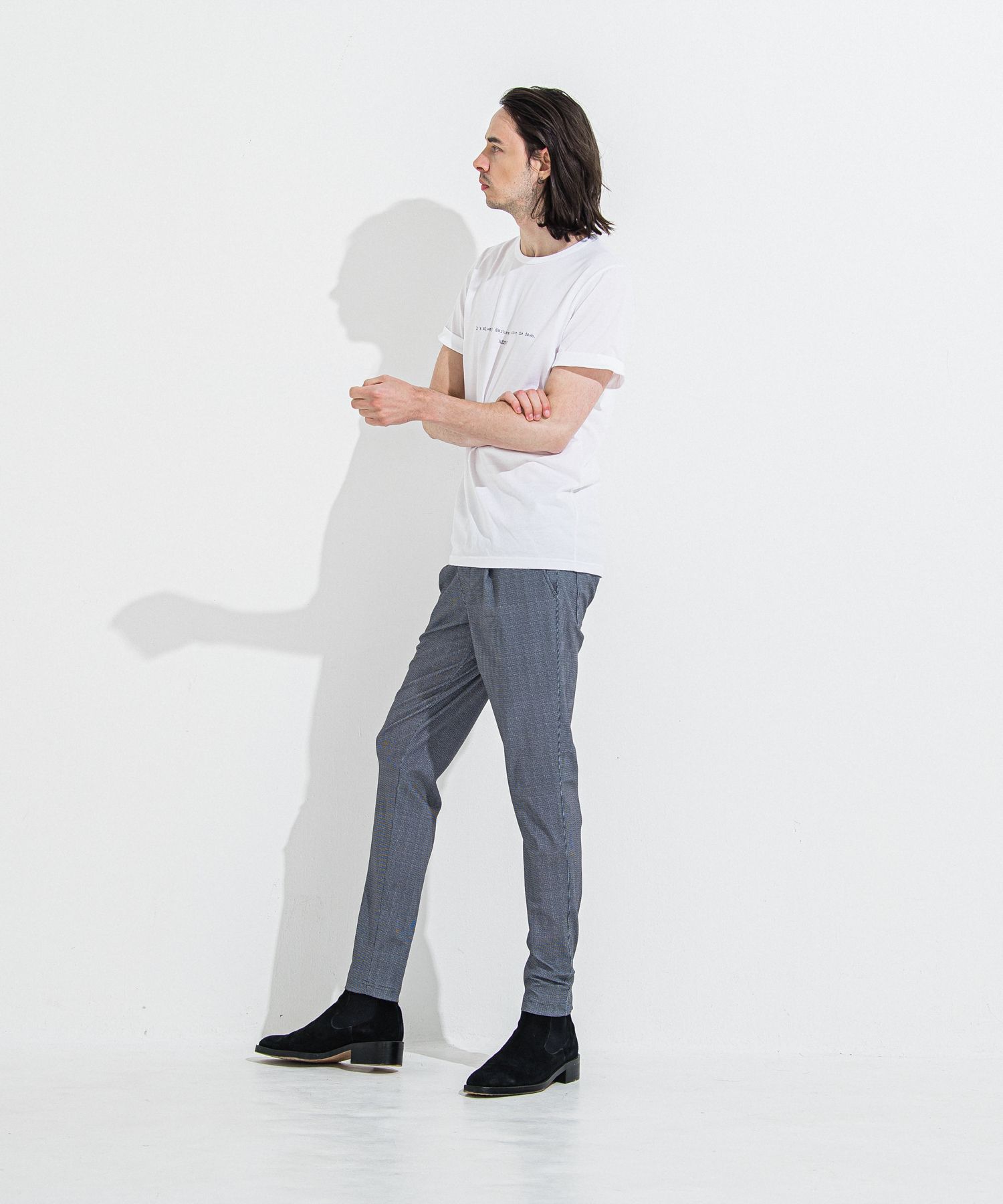 CHRIS EASY TUCK  PANTS / RC36-ST-016T / イージータックパンツ / チェックブラック
